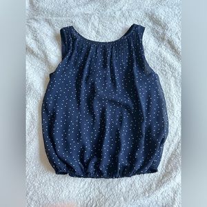 Max Studio Balloon Sleeveless Top